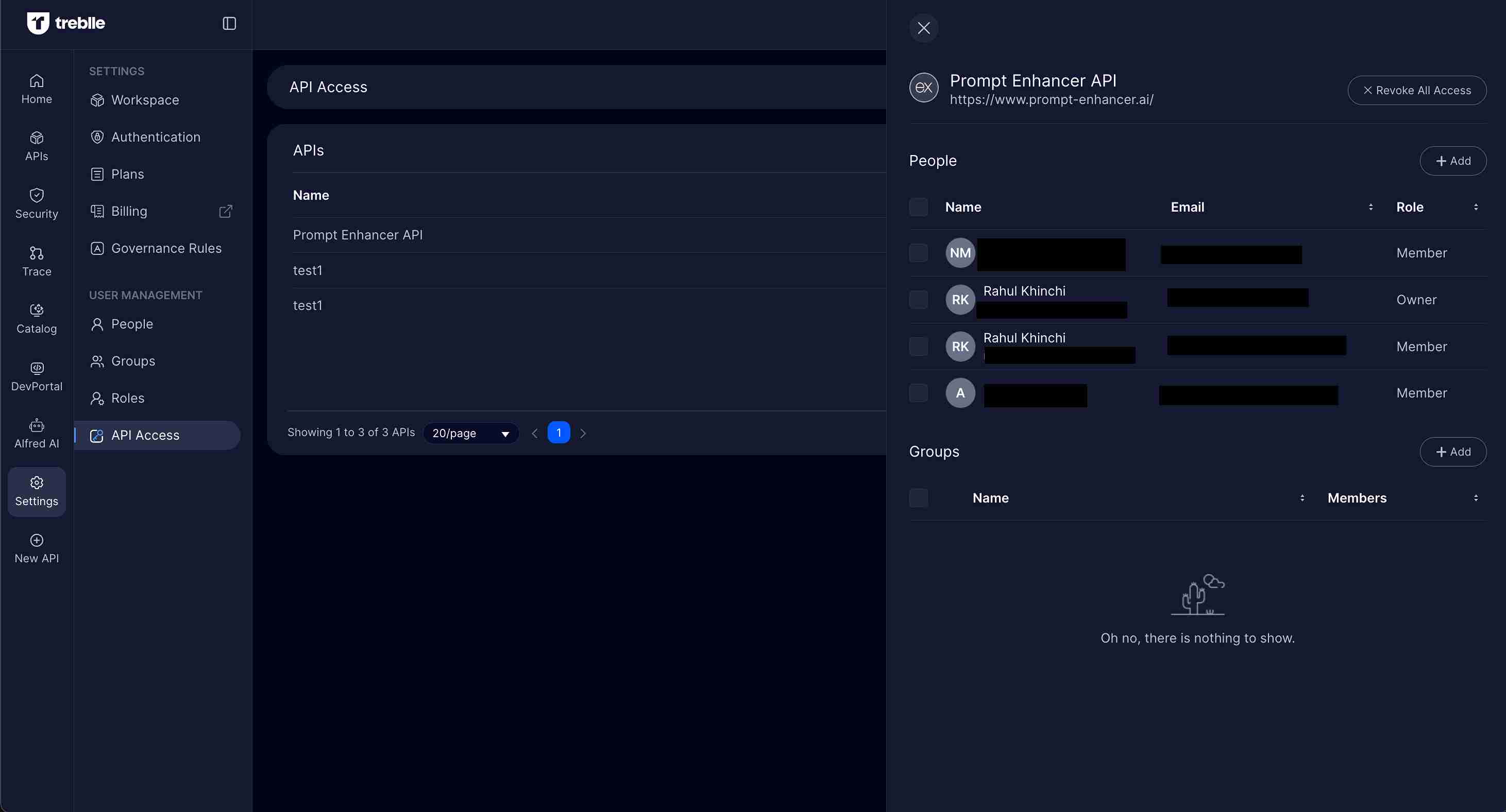 Individual API Access