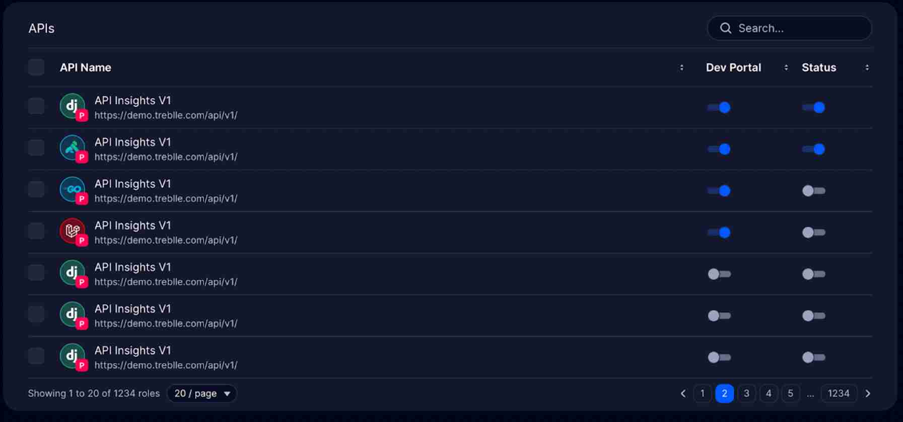 Enable APIs for Portal