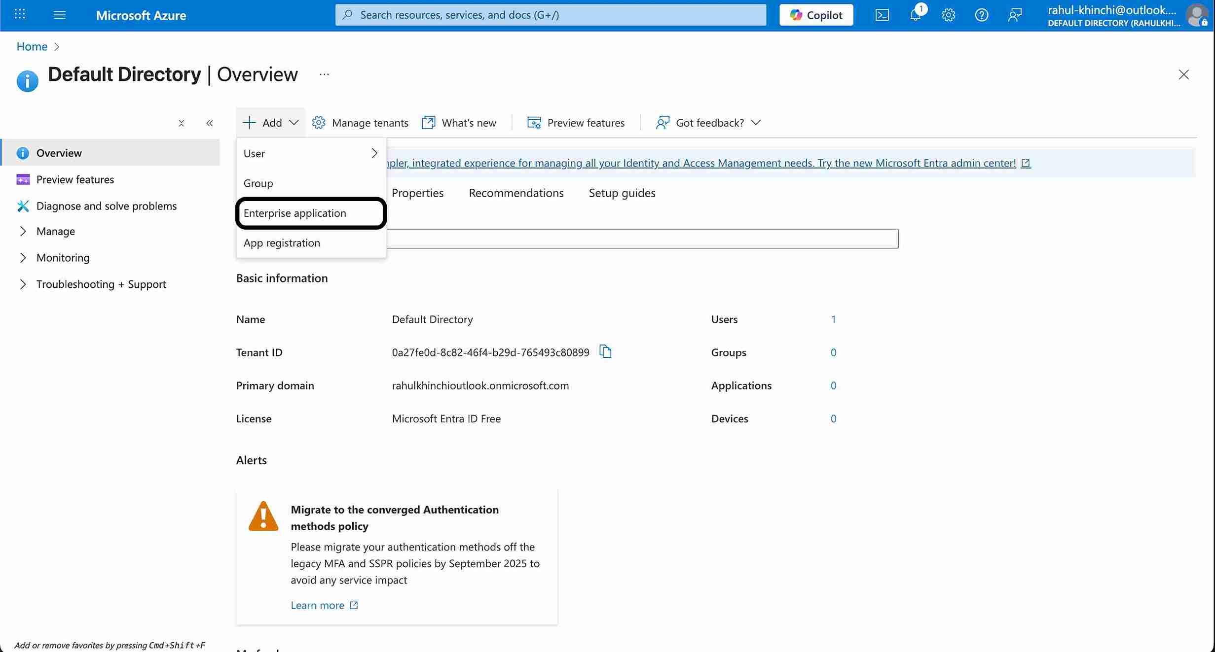 Add Enterprise Application