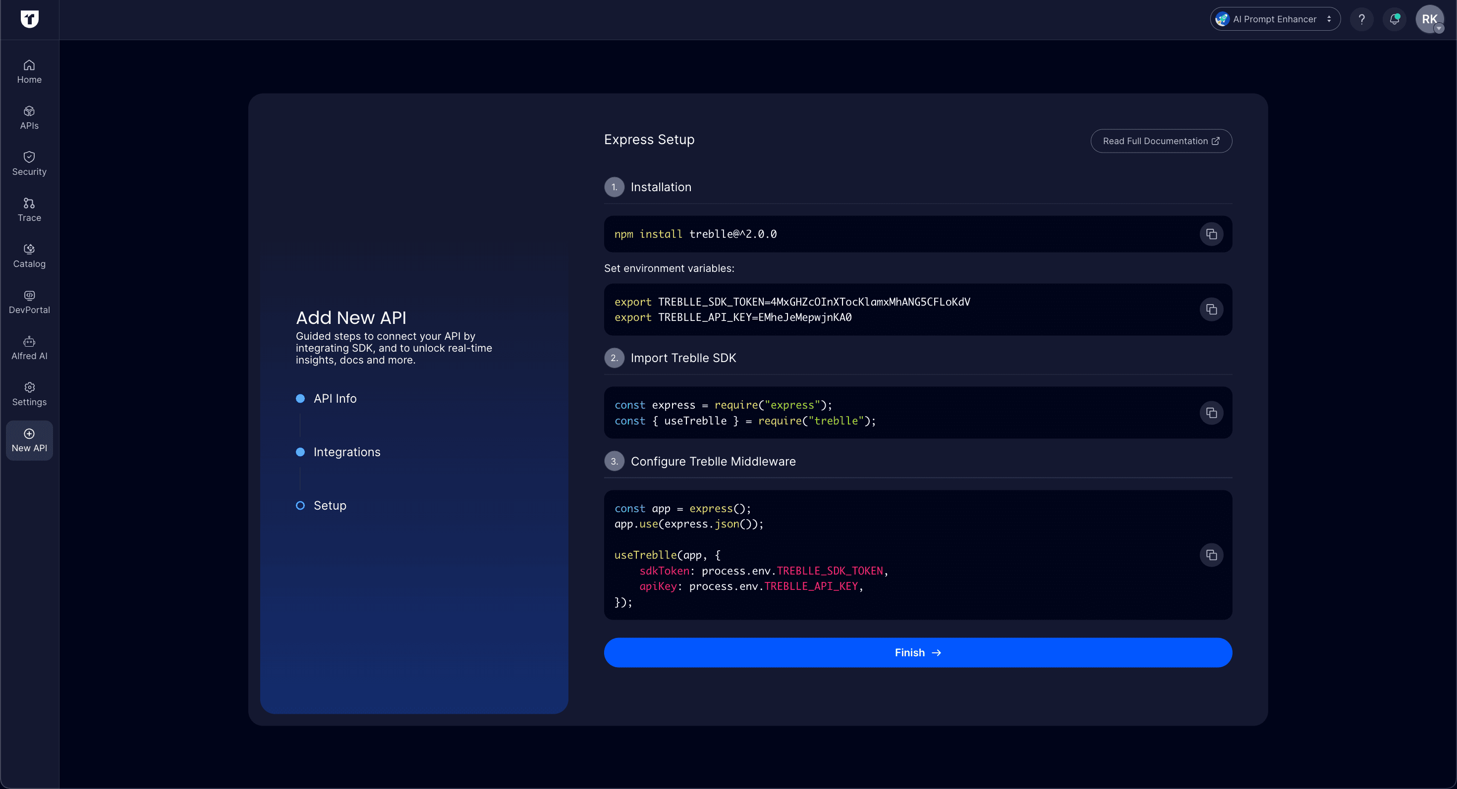 Express Setup Instructions
