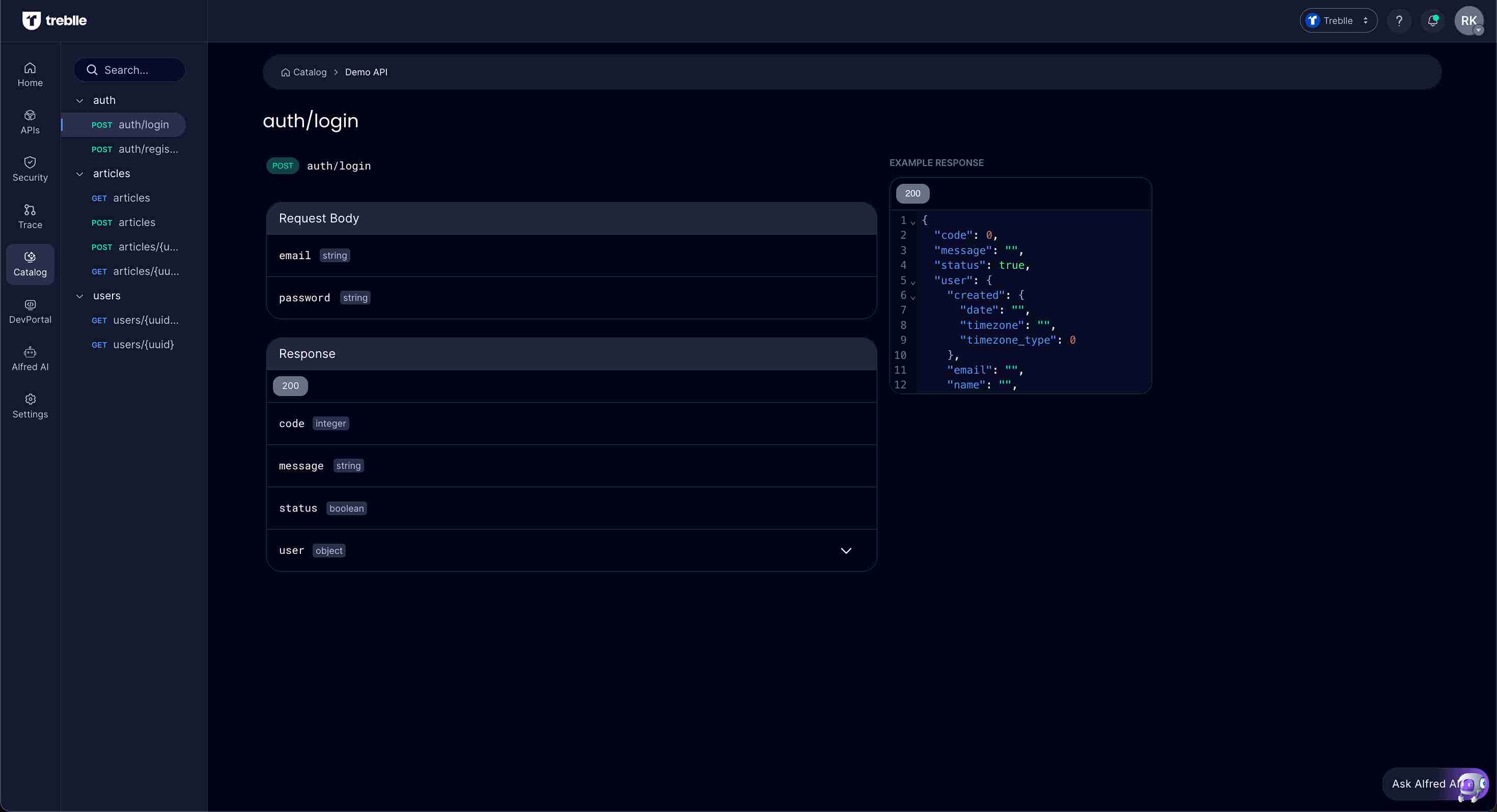 API Catalog Endpoint Documentation