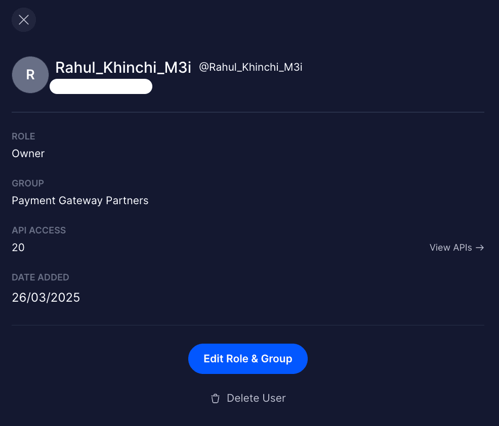 People Management Table with Actions